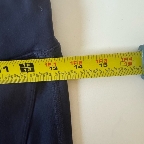 ALO YOGA Moto Mesh Leggings Navy Blue size Small - Picture 9 of 12